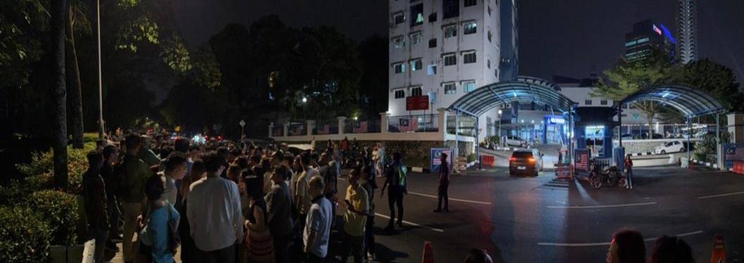 马来西亚警方突击金融公司 404人涉网络诈骗被捕