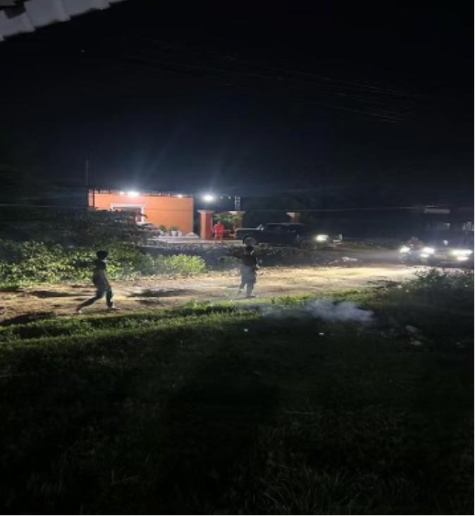 昨晚木牌发生枪击案，嫌犯驾车逃逸！