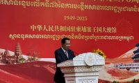 洪森出席中国76周年国庆招待会，重申柬埔寨坚定奉行一个中国原则