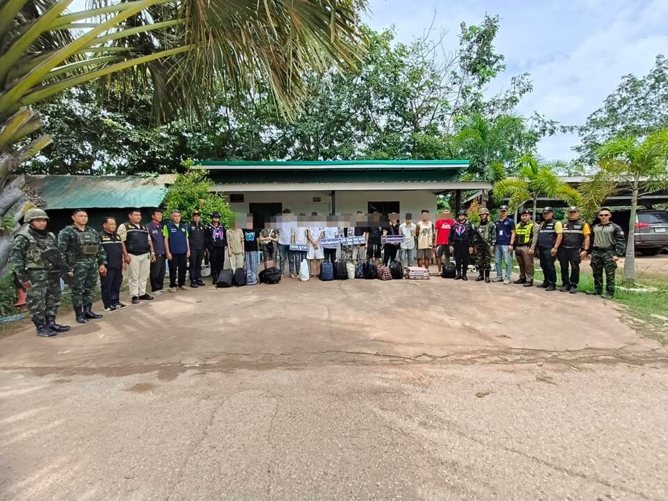 从缅甸转移柬埔寨,12名中国人波贝边境偷渡被抓