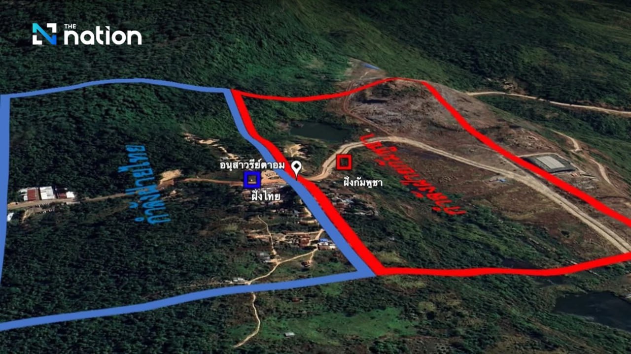 泰国昨天要打柬埔寨电诈,今天边境开火了