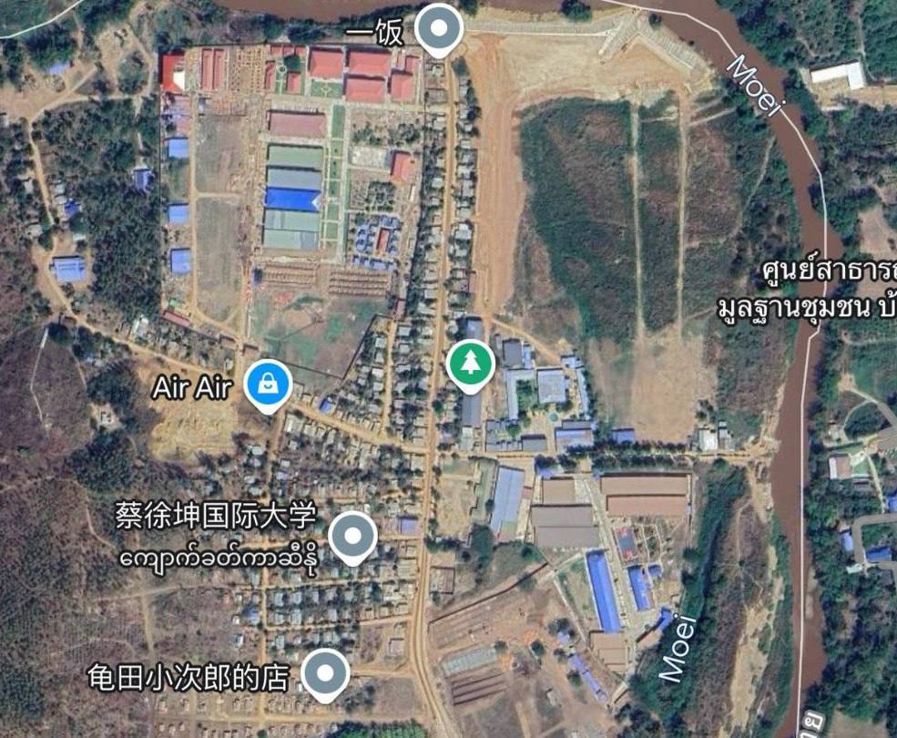 妙瓦底最黑园区新泰昌园区