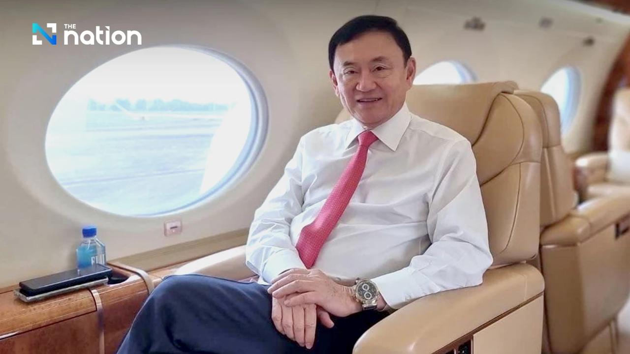 他信出国，承诺两天内返回泰国