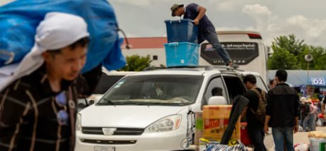 前所未有!百万柬埔寨劳工撤离泰国