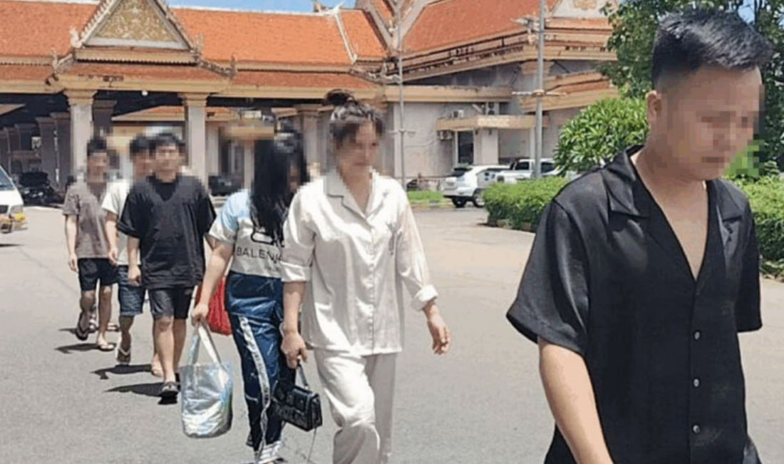 西港搞电诈 再有7名越南人被驱逐出境