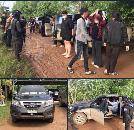 8人团伙偷渡柬埔寨当赌博客服，导游每次仅赚100铢