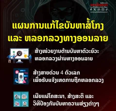 老挝政府成立专项工作组重拳打击网络电诈