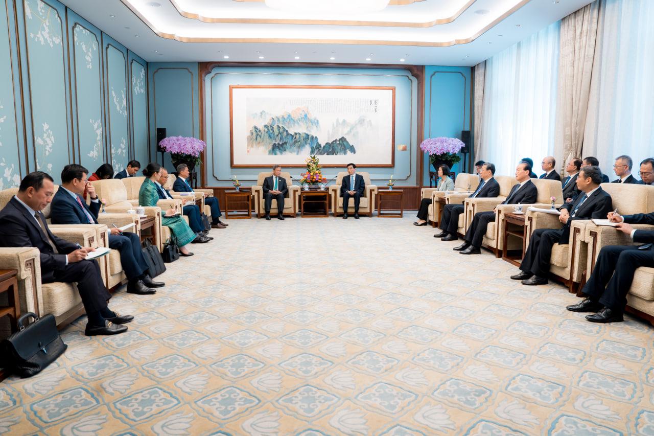 洪玛奈请求中国支持柬泰边境问题和平解决