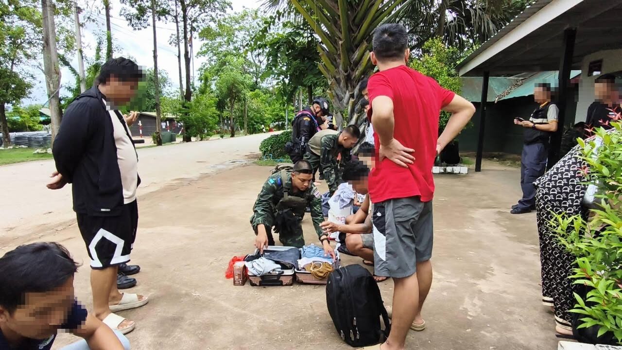 从缅甸转移柬埔寨,12名中国人波贝边境偷渡被抓