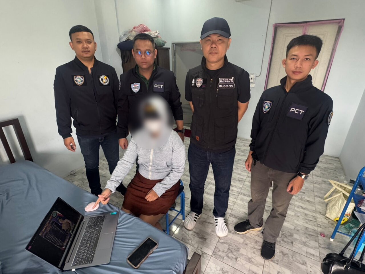 月营业额超 500 万泰铢!泰国警方突袭出租房,抓获非法赌博网站管理员