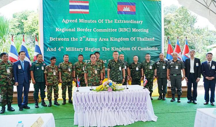 柬埔寨新闻：柬泰军方高层将于本月举行会晤