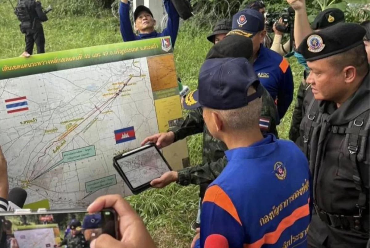 泰国军队将在泰柬边境设立5.1公里临时围栏