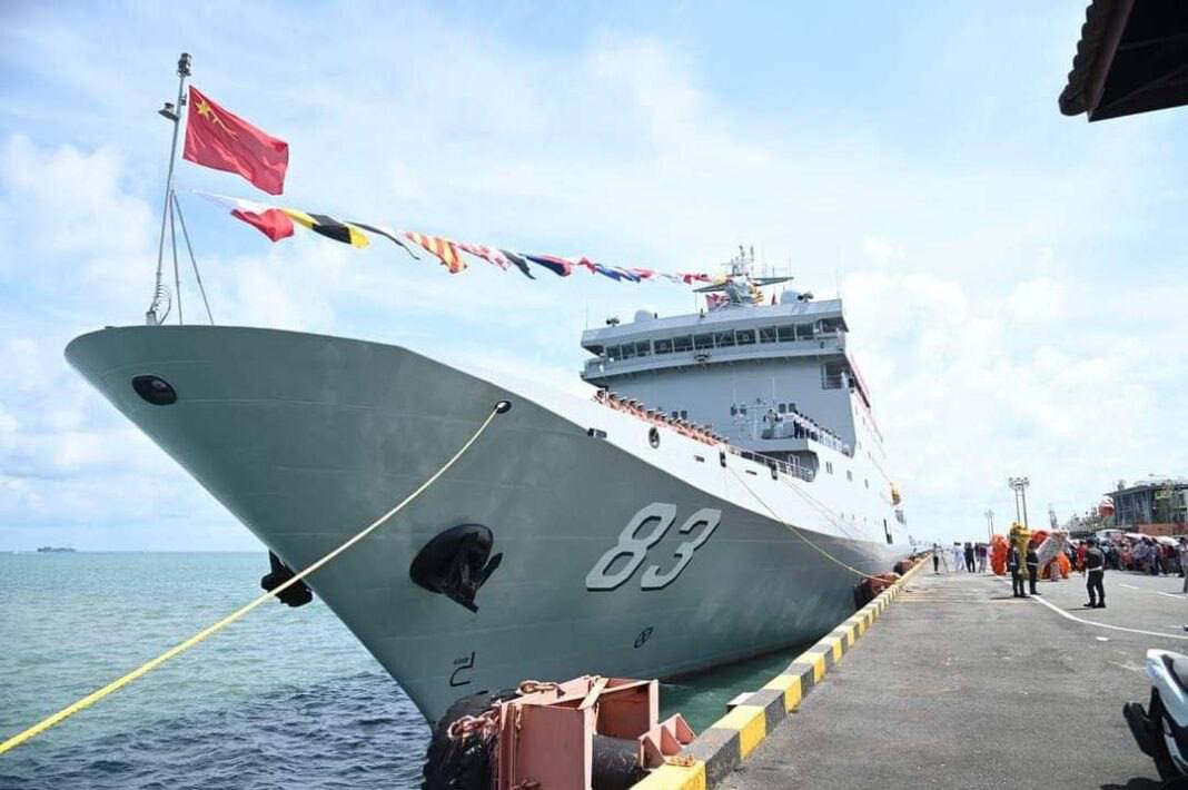 两艘中国海军舰艇将于10月10日至14日停靠西港