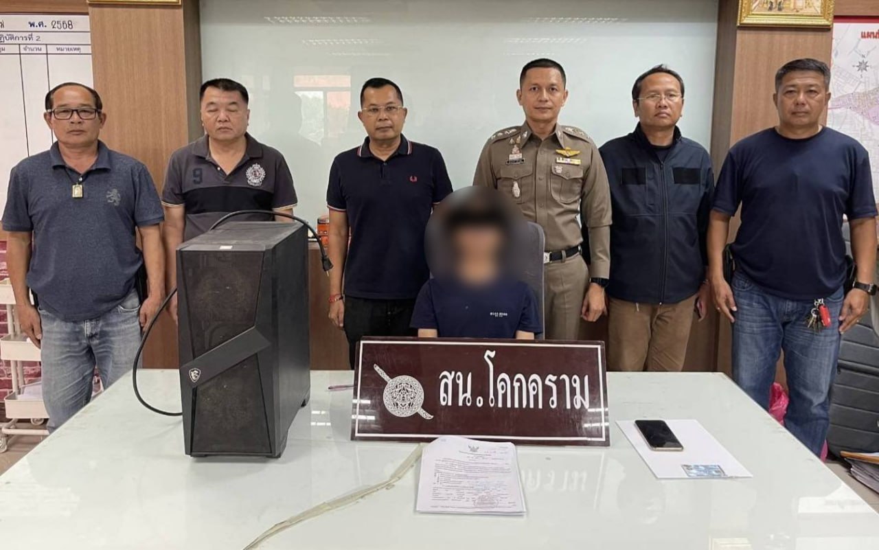 前柬埔寨呼叫中心诈骗犯回泰作恶!用裸照勒索女性 3 万泰铢,北榄府落网