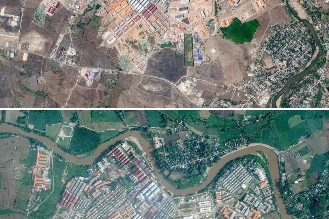 缅甸诈骗园区恢复扩建 多栋大楼拔地而起