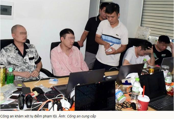 越南警方抓50多名中国籍狗推 越南警方抓50多名中国籍狗推