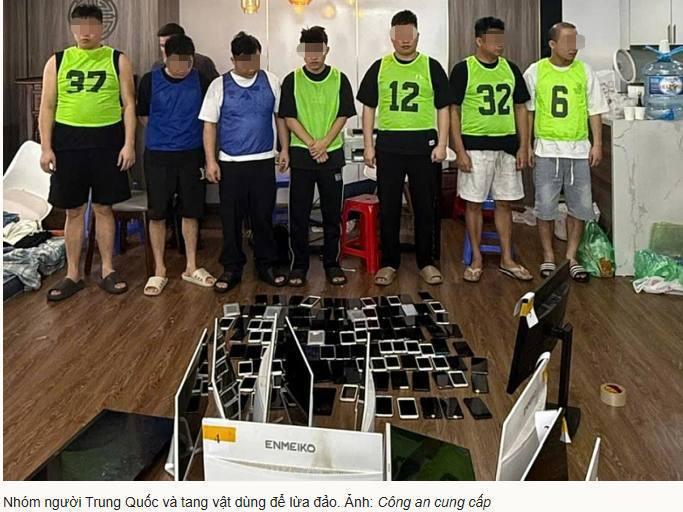 越南警方抓50多名中国籍狗推 越南警方抓50多名中国籍狗推