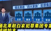 中国重拳打击跨境诈骗：缅甸“白氏家族”五核心成员被判死刑，瓦解赌场黑帮帝国