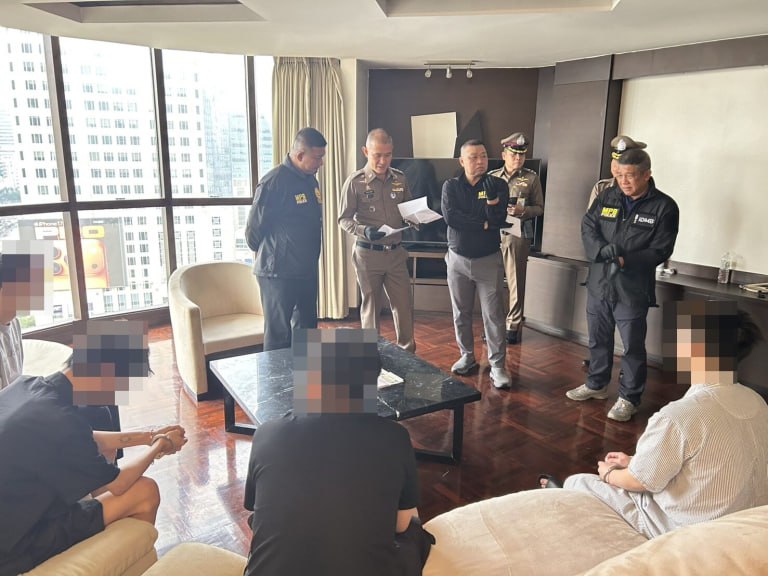 曼谷突袭：4名中国籍AI电诈头目落网，曾躲避柬埔寨严打 - 曼谷电诈