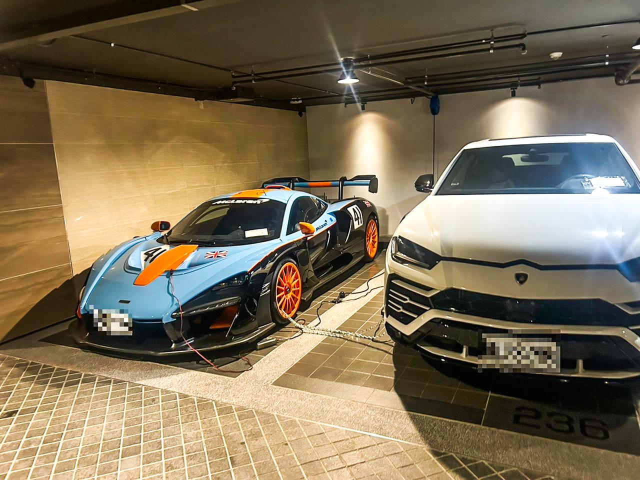 台湾警方扣押太子集团陈志的一批豪车