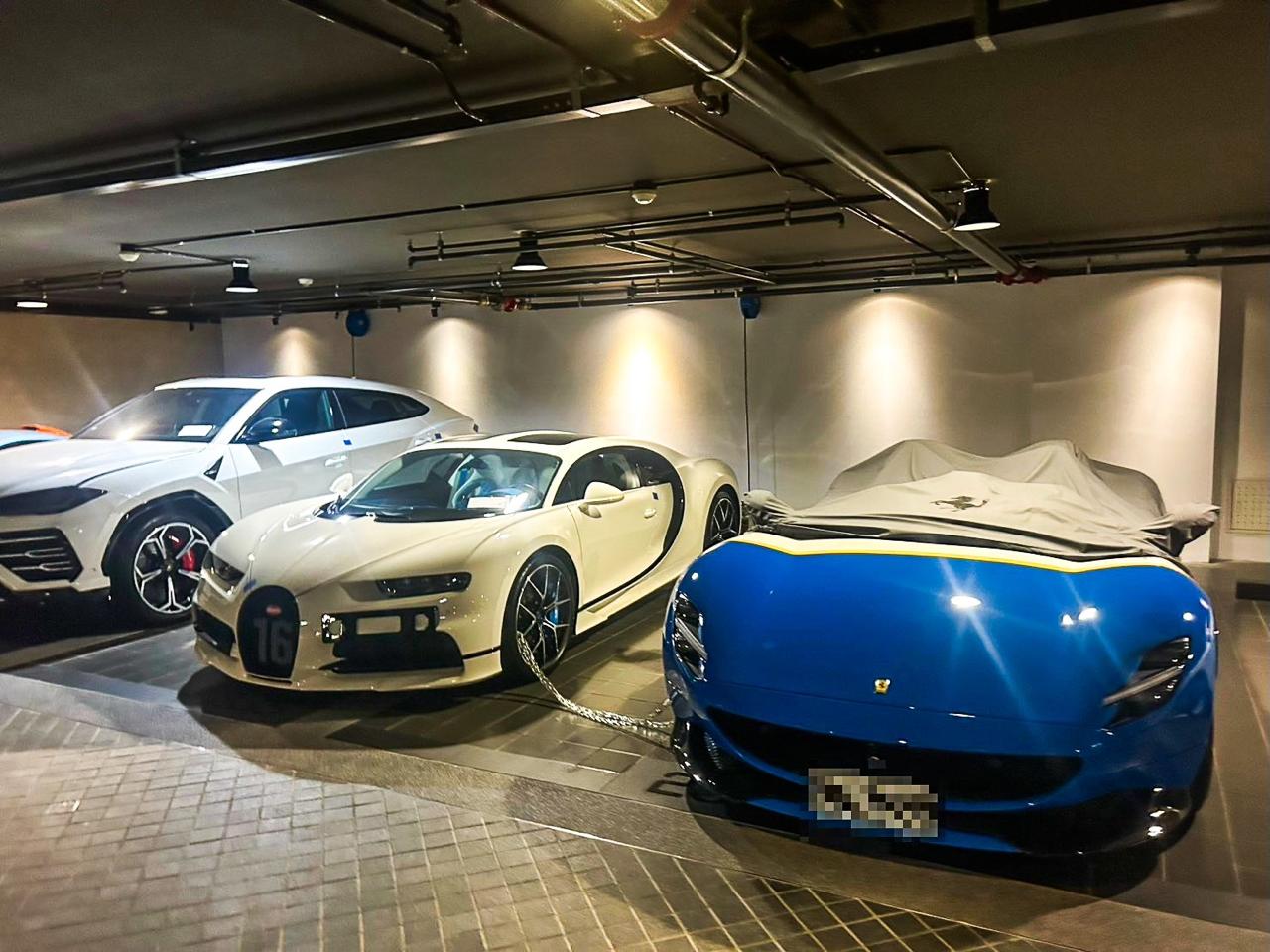 台湾警方扣押太子集团陈志的一批豪车