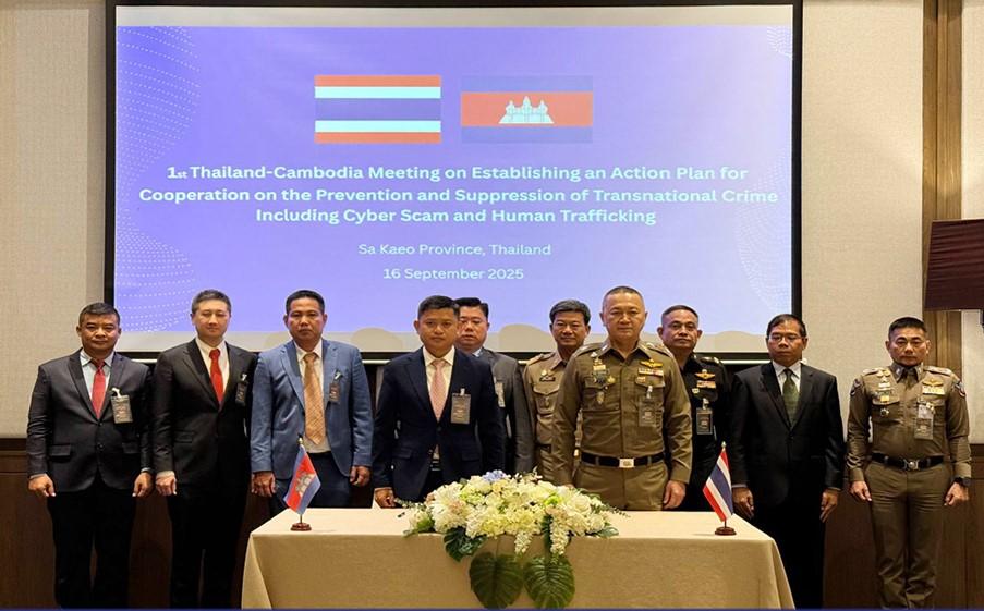 柬泰警方强强联手：成立联合工作组，重拳打击网络诈骗与跨境犯罪 - 柬埔寨泰国警方合作