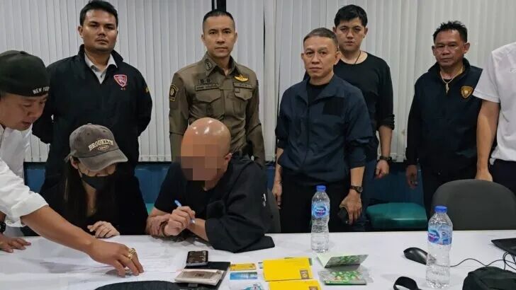 曼谷惊爆！持学生签中国男子涉嫌为电诈团伙加密货币洗钱被捕 - 中国男子曼谷洗钱