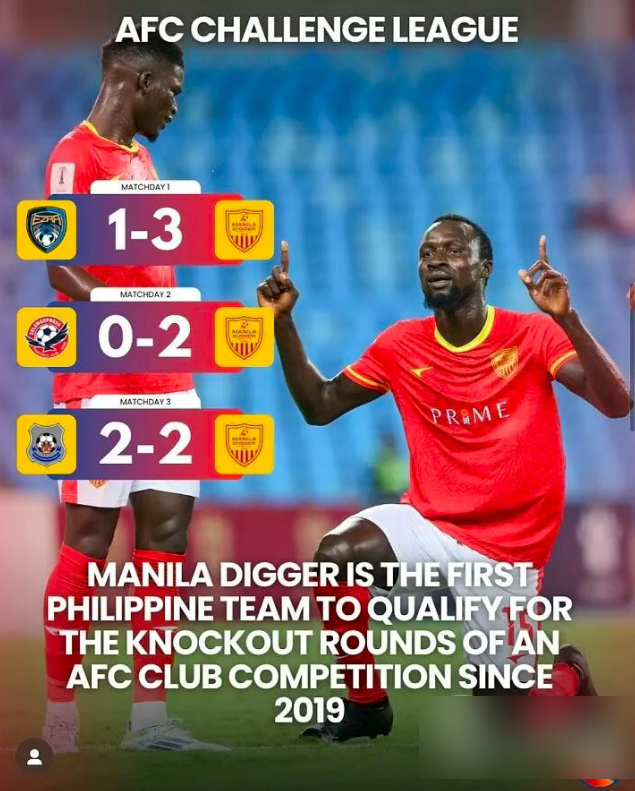中资马尼拉挖掘者队创历史:首支菲律宾俱乐部晋级亚挑联赛东区四强 中资马尼拉挖掘者队创历史:首支菲律宾俱乐部晋级亚挑联赛东区四强 - 马尼拉挖掘者