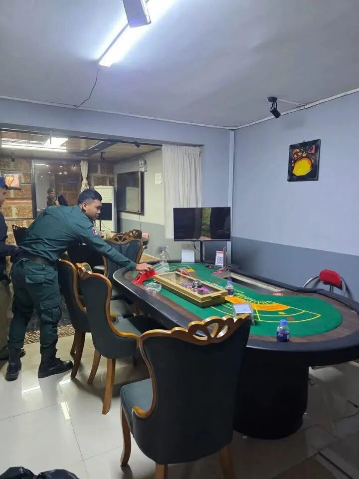 重磅!柬埔寨警方突袭伪装赌场,7名中国公民等22人涉赌被捕 重磅!柬埔寨警方突袭伪装赌场,7名中国公民等22人涉赌被捕 - 柬埔寨赌博